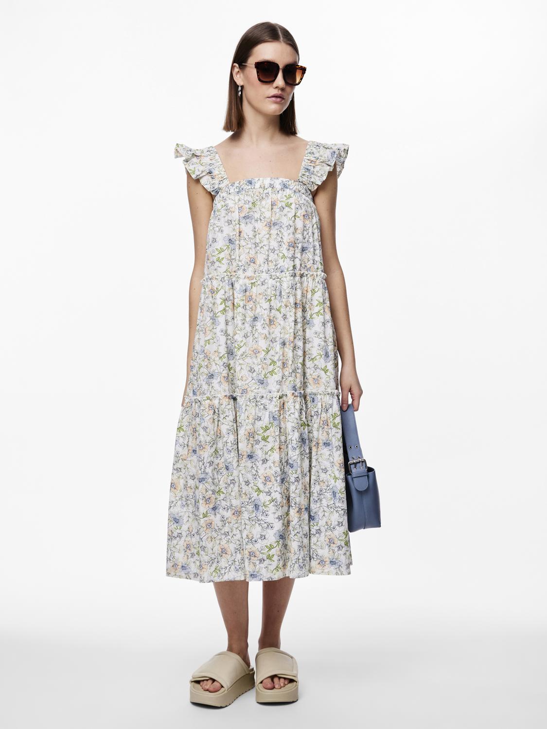 PCAMARYL Dress - Cloud Dancer